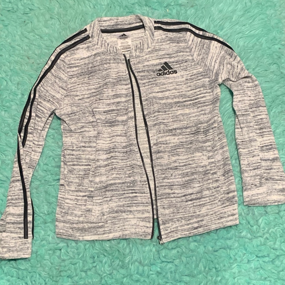 Gray Adidas Sweatshirt